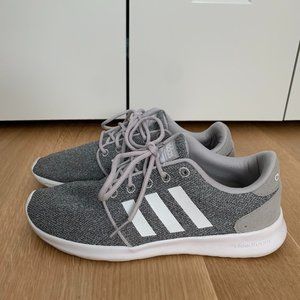 adidas Cloudfoam Womens 7 - Gray/White